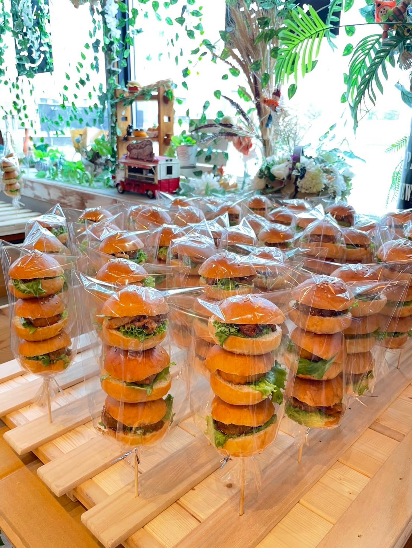 ミニバーガー串